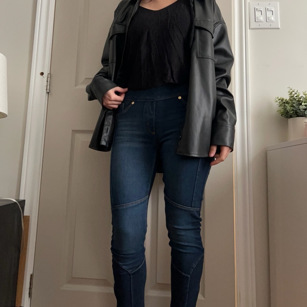 Luxe Denim Petite Low Waist Jeans (Jegging)